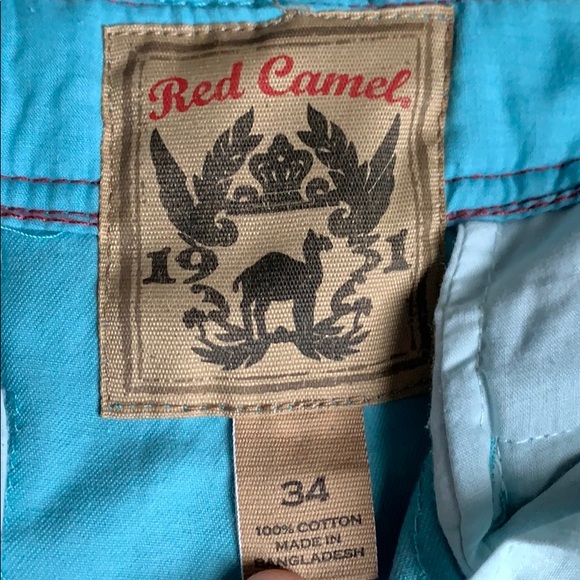 Aqua Blue dress shorts Size 34 - Picture 3 of 3